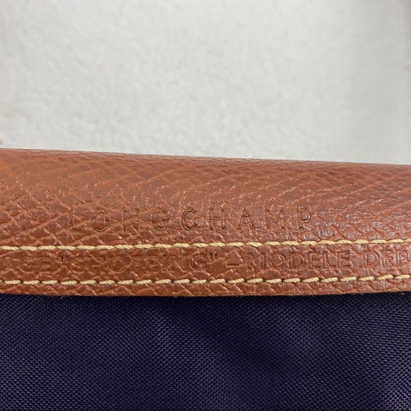 Longchamp Le Pliage Purple Shopping Tote - Picture 5 of 13